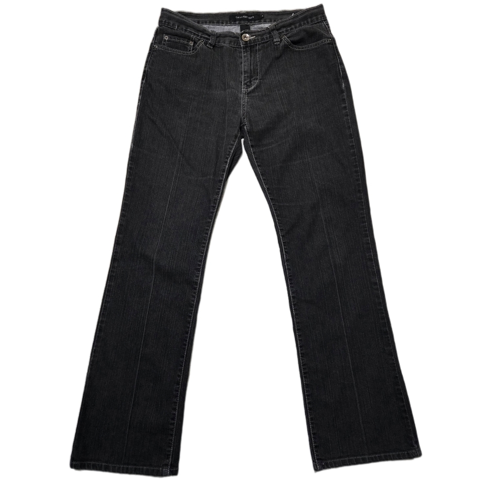 Calvin Klein Vintage Y2K Black Bootcut Jeans Size 10
